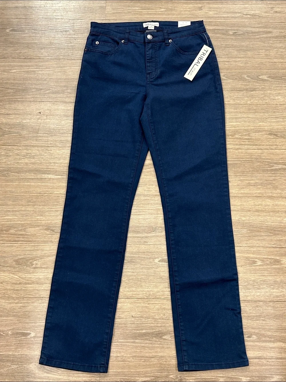 NEW Tribal Favorite Navy Blue Straight Jeans